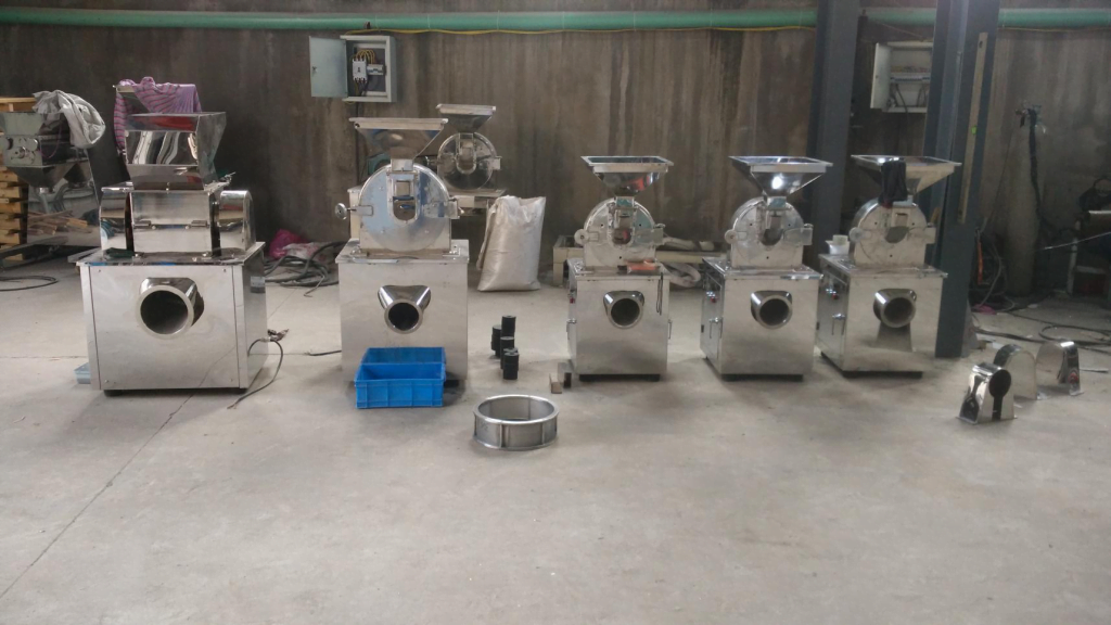 Large model coffee bean grinding machine